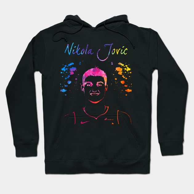 Nikola Jovic Hoodie by Moreno Art